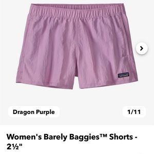 Patagonia Women’s Barely Baggies Shorts- 2.5”